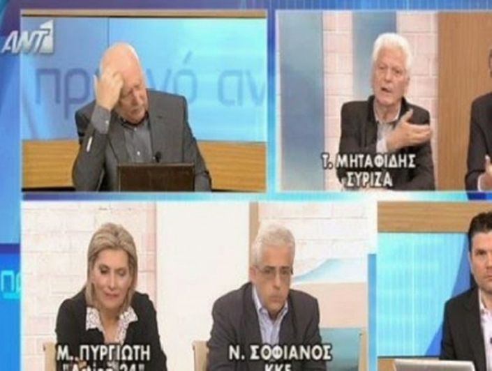 Βίντεο: Χαμός ξανά στην εκπομπή του Παπαδάκη – Ποιοι πολιτικοί “σφάχτηκαν” on air;