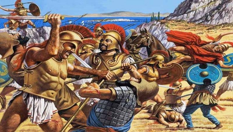 Φοβερή αναπαράσταση της μάχης του Μαραθώνα (βίντεο)