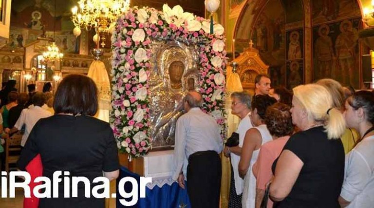 Η Ραφήνα γιορτάζει την Παντοβασίλισσα – Το πρόγραμμα των θρησκευτικών εκδηλώσεων