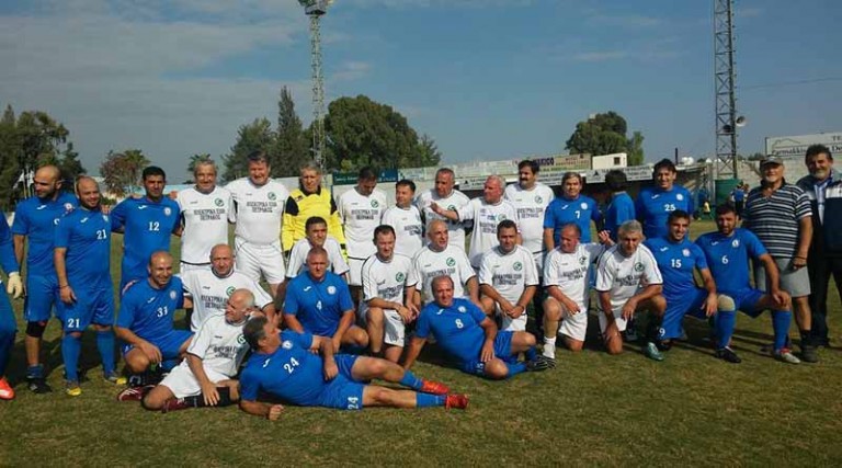 Στην Κύπρο ο Νίκος Μουτσάτσος με τους Παλαίμαχους Ποδοσφαιριστές της Λαυρεωτικής