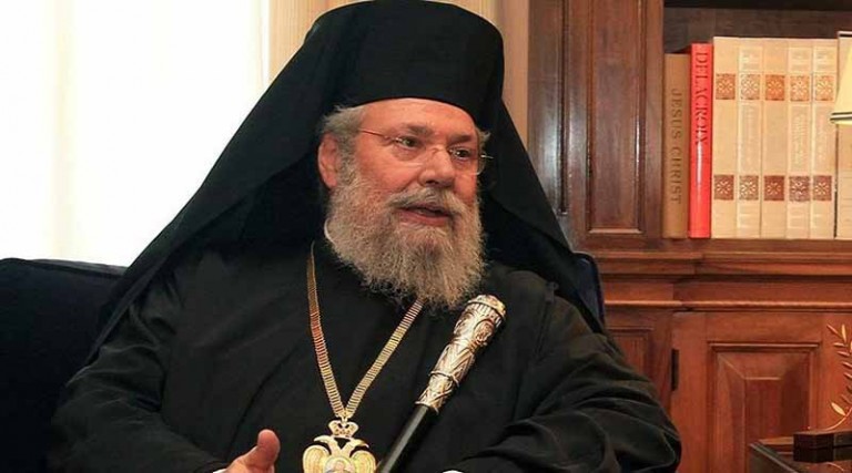Εκοιμήθη ο Αρχιεπίσκοπος Κύπρου Χρυσόστομος
