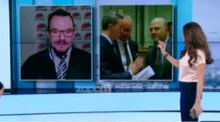 Καβγάς on air της Τσαπανίδου με δημοσιογράφο του Star (βίντεο)