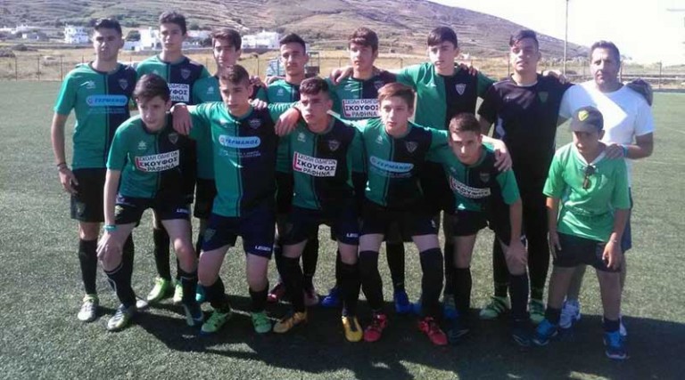 H ομάδα Παίδων της Θύελλας στο τουρνουά “Tinos Cup 2017”
