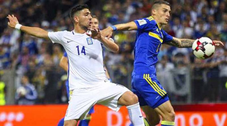 Προκριματικά Μουντιάλ 2018: Ισοπαλία από χρυσάφι η Ελλάδα στην Βοσνία (0-0)