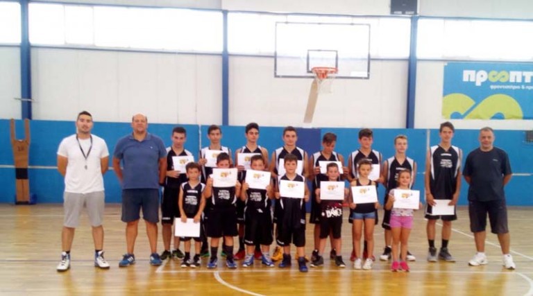 Ολοκληρώθηκε η πρώτη περίοδος του Papahatzis Basketball Summer camp στη Διώνη