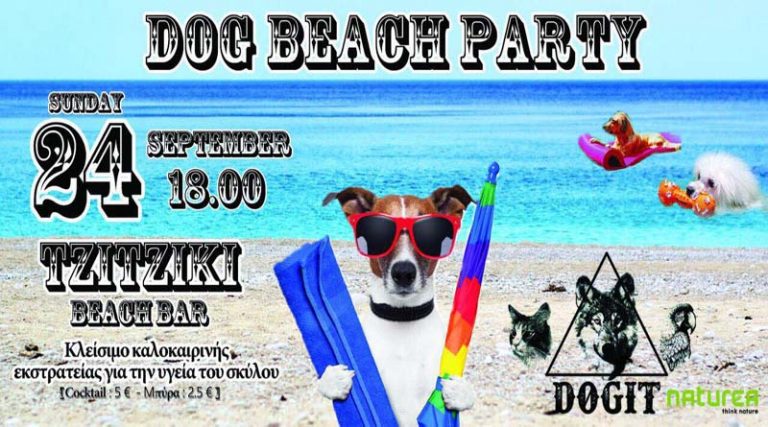 Dog Beach Party από το Dogit Ραφήνας!