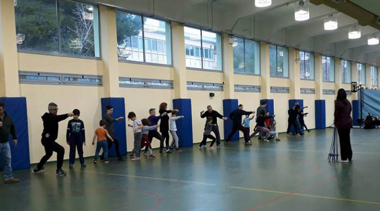 Μεσόγειος Αθλητική Ένωση: Τα παιδιά σε ρόλο προπονητή έμαθαν στους γονείς τα μυστικά της ξιφασκίας