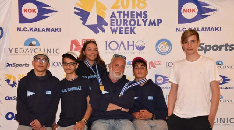 Δύο μετάλλια για τους αθλητές του Ναυτικού Ομίλου “Αλκυών” Ραφήνας στο Athens Eurolymp Week!