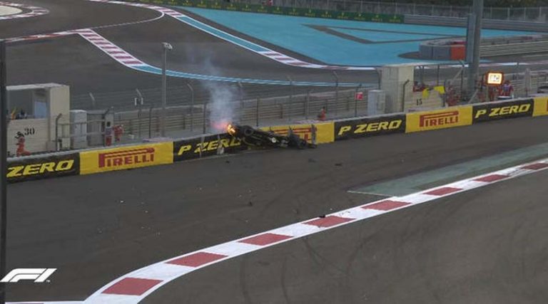 Σοκαριστικό ατύχημα στη Formula 1 – Μονοθέσιο τούμπαρε και πήρε φωτιά (φωτό)