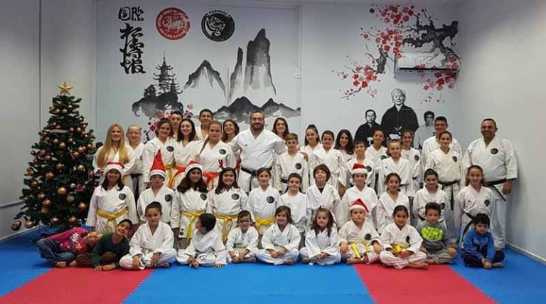 Ακαδημία Shotokan Karate Ραφήνας! Στόλισαν για τις γιορτές