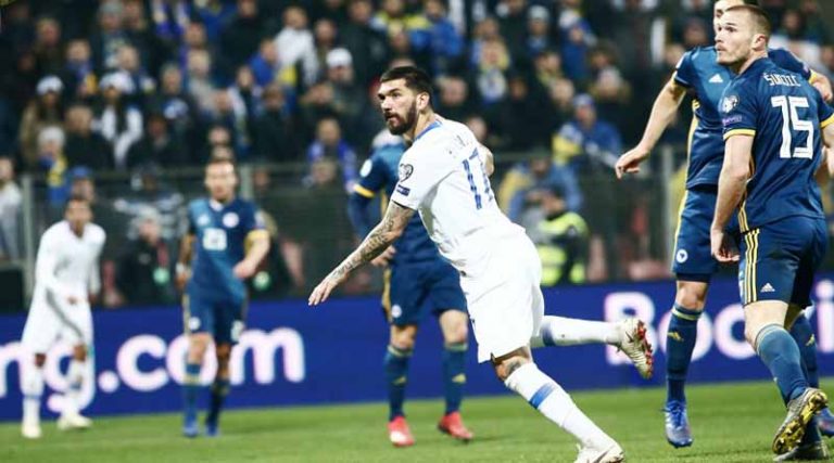 Euro 2020! Βοσνία-Ελλάδα 2-2: Βαθμός χρυσάφι με ανατροπή! Μπορούσε και τη νίκη