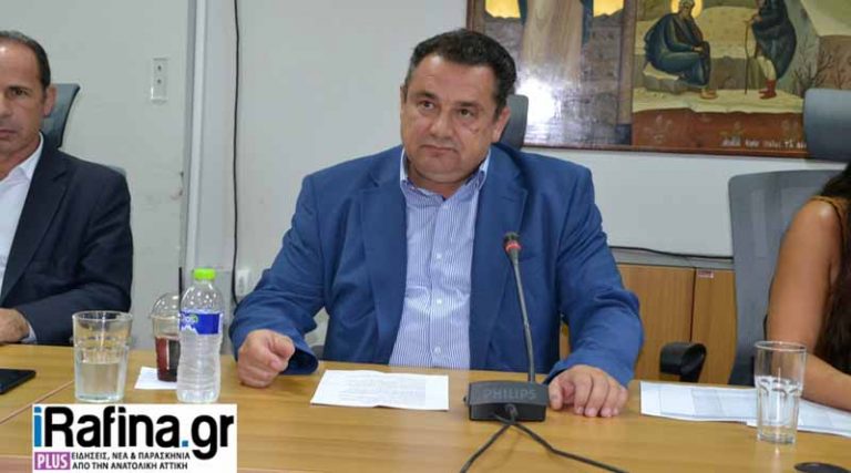 Ο Κων. Μώρος και πάλι πρόεδρος του Δημοτικού Συμβουλίου στη Ραφήνα