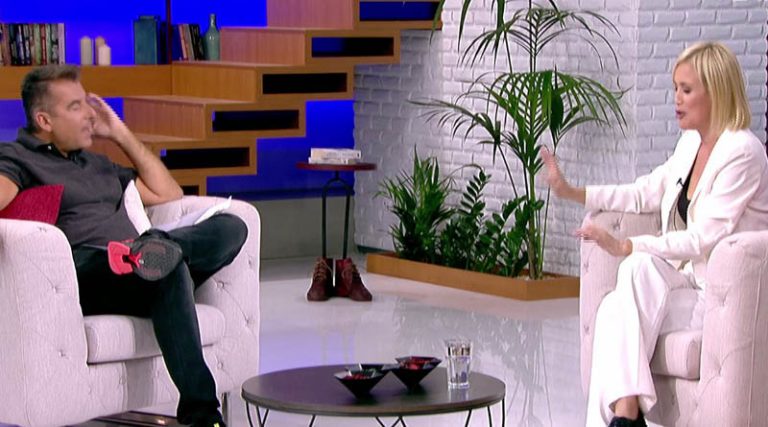 Κωνσταντίνα Μιχαήλ: Απίστευτο σκηνικό. Tα «έχωσε» on air στον Λιάγκα- Τα χάσε ο παρουσιαστής