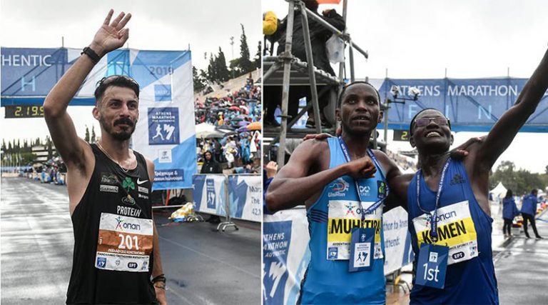37ος Μαραθώνιος: Δυο Κενυάτες και ένας Έλληνας στο βάθρο των νικητών!