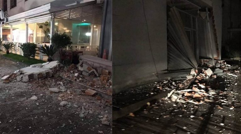 Σεισμός στην Αλβανία: Νέο βίντεο ντοκουμέντο από τη στιγμή που χτύπησε ο φονικός Εγκέλαδος