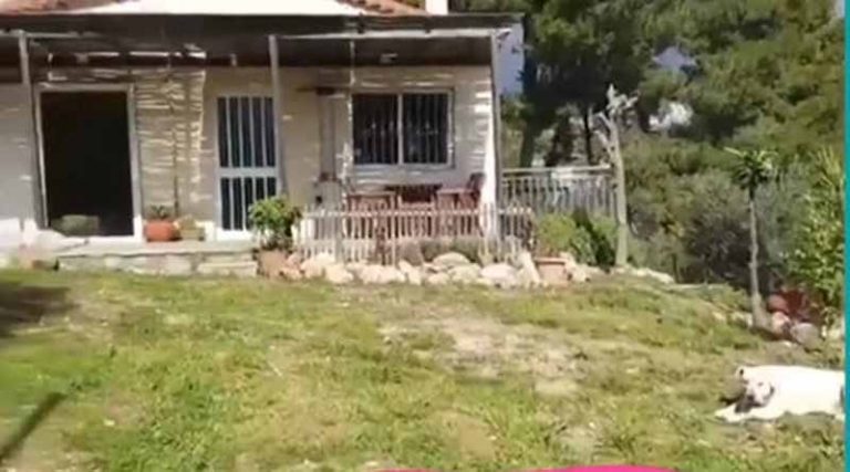 Το ησυχαστήριο του Δρυμωνάκου στην Αρτέμιδα όπου ζει με τη σύντροφό του (video)