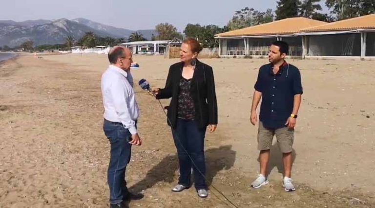 Στην ΕΡΤ για την παραλία του Σχινιά μίλησε ο Δήμαρχος Μαραθώνος Στέργιος Τσίρκας (βίντεο)