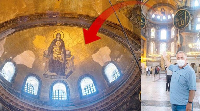 Αγιά Σοφιά: Ετσι θα “σβήσουν” τις μοναδικής αξίας αγιογραφίες για να μετατραπεί η Εκκλησία σε τζαμί