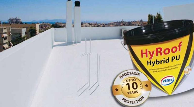 HyRoof Hybrid PU στεγανωτικό ταρατσών πολυουρεθάνης ΜΟΝΟ 49 ευρώ