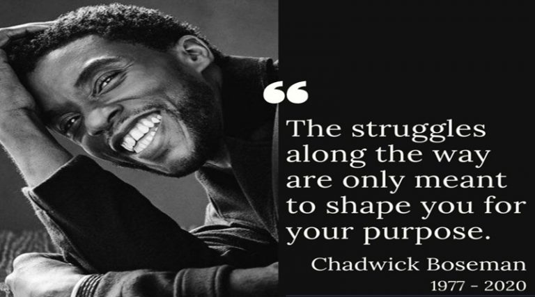 Λίγες σκέψεις για την απώλεια του ηθοποιού Chadwick Boseman από καρκίνο και για τους καθημερινούς σούπερ ήρωες της ζωής