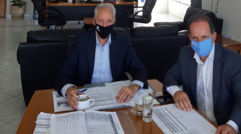 Συνάντηση του Αντιπεριφερειάρχη Θ. Αυγερινού με τον Δήμαρχο Ραφήνας – Πικερμίου Ευαγγ. Μπουρνούς – Τι συζητήθηκε