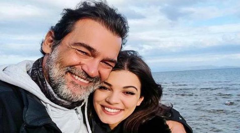 Κωνσταντίνος Καζάκος: Σπάνια φωτογραφία με την 21χρονη κόρη του (φωτό)
