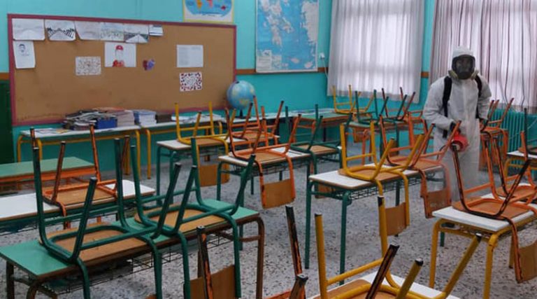 Απολυμάνσεις στα σχολεία της πρωτοβάθμιας εκπαίδευσης του Δήμου Σπάτων – Αρτέμιδος (φωτό)