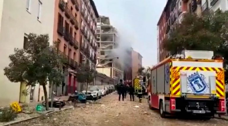 Και τρίτος νεκρός στη Μαδρίτη – Από διαρροή φυσικού αερίου ξεκίνησε η φονική έκρηξη (φωτό)