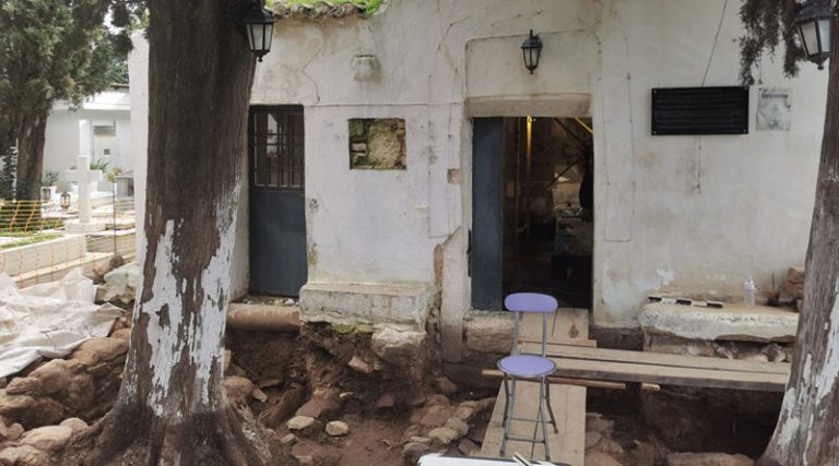 Πικέρμι: Συνεχίζονται οι ανασκαφικές εργασίες στον Ι.Ν Σωτήρος (φωτό)