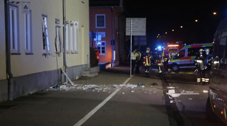 Έκρηξη, με πολλούς τραυματίες, από διαρροή αερίου σε κτίριο του Βαυαρικού Ερυθρού Σταυρού