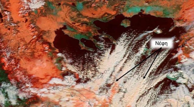 Η κακοκαιρία “Μήδεια” από ψηλά – Εντυπωσιακή εικόνα από δορυφόρο της NASA (φωτό)