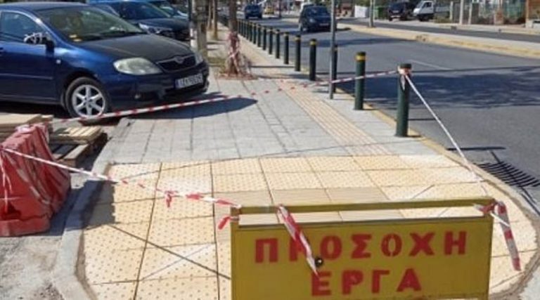 Καινούρια και ασφαλή πεζοδρόμια, σε όλο τον Δήμο Παλλήνης