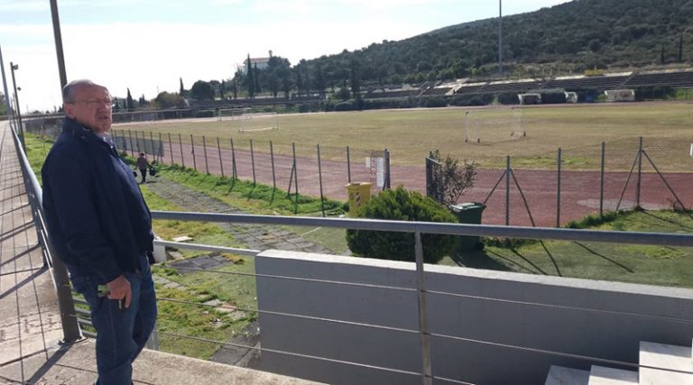 Μαραθώνας: Αυτοψία Τσίρκα στις Αθλητικές Εγκαταστάσεις