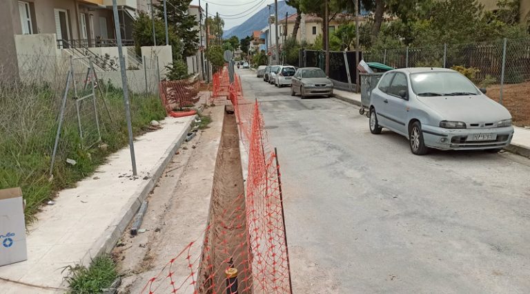 Σε πλήρη εξέλιξη τα έργα φυσικού αερίου στο Δήμο Παλλήνης (φωτό)