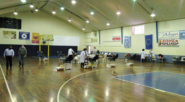 Ξεκίνησε η Εθελοντική Αιμοδοσία στο Αθλητικό & Πολιτιστικό Κέντρο Νέας Μάκρης (φωτό)
