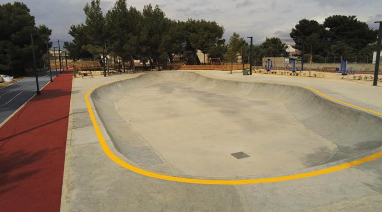 Αρτέμιδα: Τελείωσε και το τελευταίο κομμάτι του πολυθεματικού πάρκου – skate park  (φωτό)