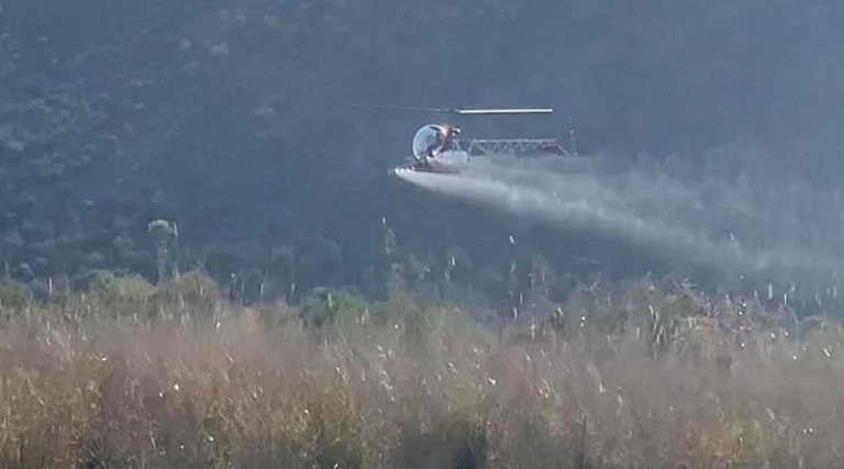 Μαραθώνας: Πραγματοποιήθηκε η 3η εναέρια εφαρμογή Ψεκασμών Κουνουπιών στον Υδροβιότοπο Εθνικού Πάρκου Σχινιά