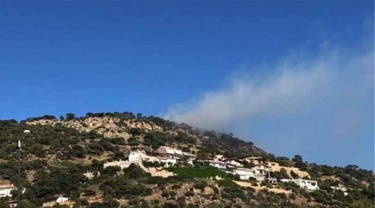 Κορωπί: Φωτιά στην Αγία Μαρίνα – Αποκαταστάθηκε η κυκλοφορία στη λεωφόρο Αθηνών – Σουνίου