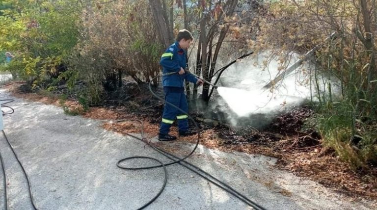 Πικέρμι: Φωτιά στο Ντράφι – Άμεση επέμβαση Πυροσβεστικής & εθελοντών (φωτό)