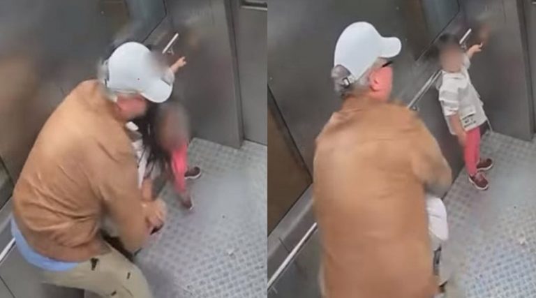 Σοκαριστικό βίντεο: Η στιγμή που εργαζόμενος στην αστυνομία θωπεύει 13χρονη σε ασανσέρ!