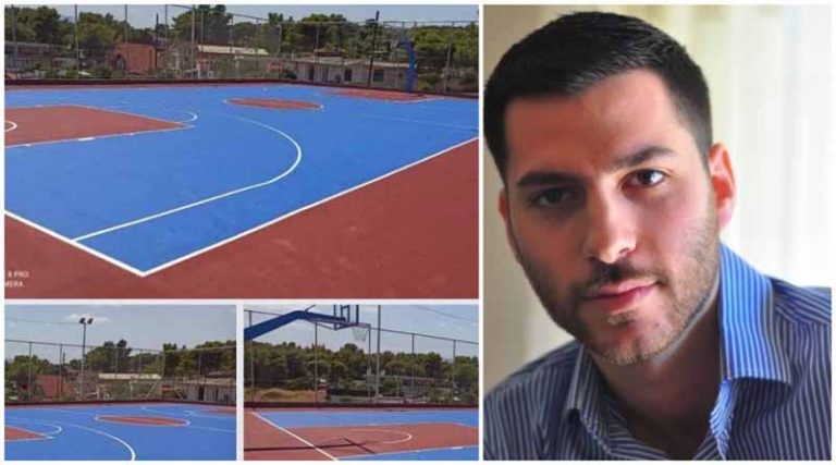 Π. Γαβριήλ: Έτοιμο για τα παιδιά μας το νέο γήπεδο μπάσκετ στο ΕΠΑΛ Ραφήνας