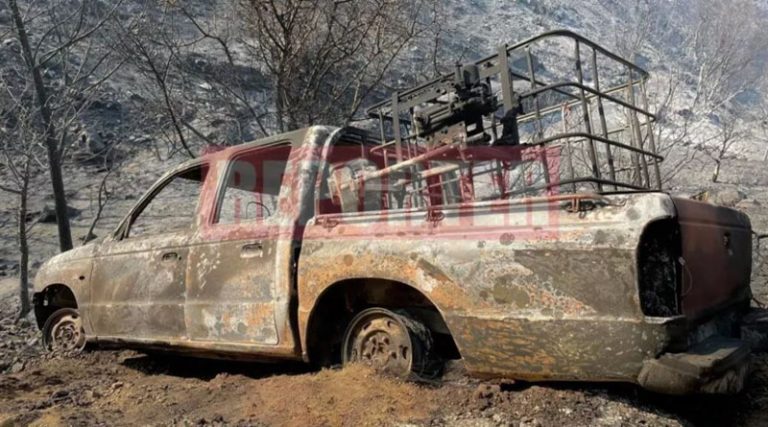 Αυτό είναι το μοιραίο αγροτικό των τεσσάρων εργατών που κάηκαν ζωντανοί