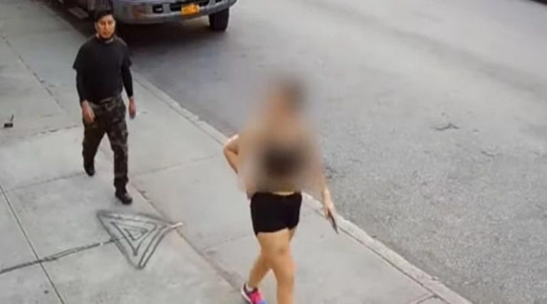 Σοκαριστικό βίντεο: Καρέ καρέ η σεξουαλική επίθεση άντρα σε 35χρονη στη μέση του δρόμου!