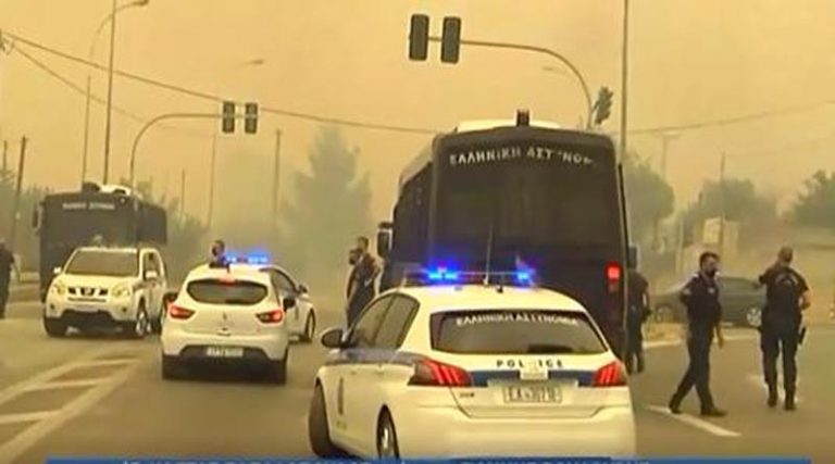 Έκτακτο: Οι φλόγες μπήκαν στην Ιπποκράτειο Πολιτεία – Εκκενώνεται προς Βαρνάβα (βίντεο)
