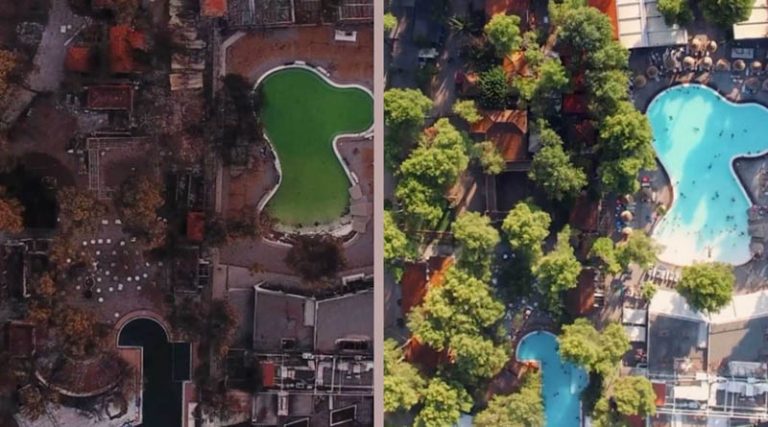 Φωτιά, Εύβοια: Το πριν και το μετά στην Αγία Άννα μέσα από ένα συγκλονιστικό βίντεο από drone