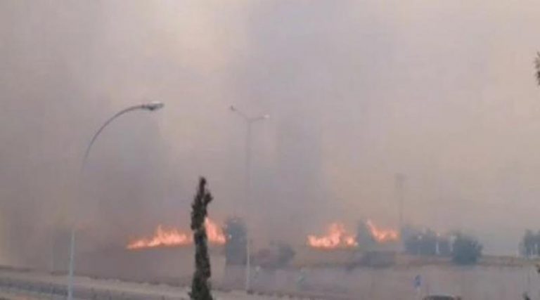 Φωτιές: Νέο μέτωπο κοντά στη λίμνη Μπελέτσι – Αναζωπυρώσεις στην Ιπποκράτειο Πολιτεία