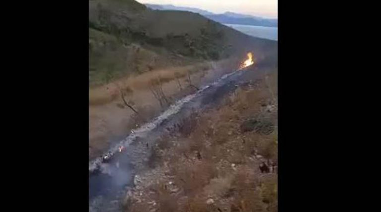 Βίντεο ντοκουμέντο από τη φωτιά στο Λύρειο στο Νέο Βουτζά – Δεν υπήρξε σύλληψη για εμπρησμό (video)