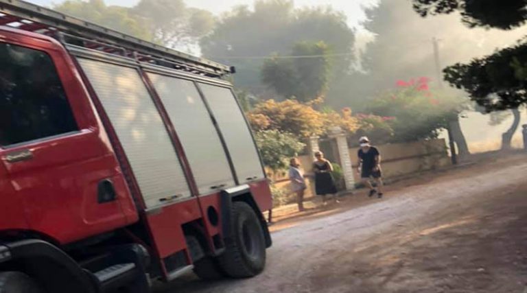 Έκτακτο – Φωτιά στην Αρτέμιδα!!! Σήμανε συναγερμός στην πυροσβεστική