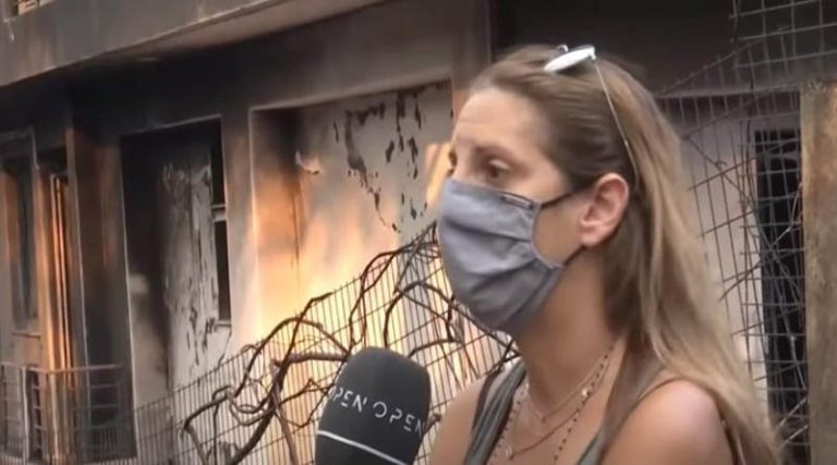 Η απόγνωση κατοίκου στους Θρακομακεδόνες που είχε ζήσει και τη φωτιά του 2018 στη Ραφήνα (βίντεο)