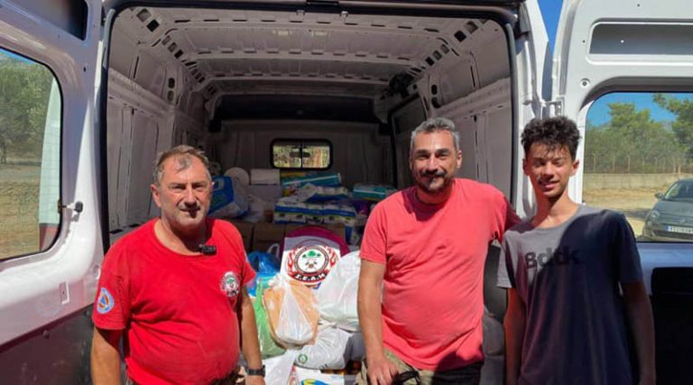 Σωματείο Εθελοντών Δασοπυροσβεστών Μαραθώνα: Τρία φορτηγά με είδη πρώτης ανάγκης στην Εύβοια